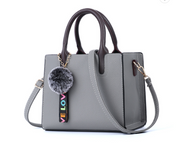 Beautiful Designed Genuine Italian Leather Made Tote Bag for Women - Gray